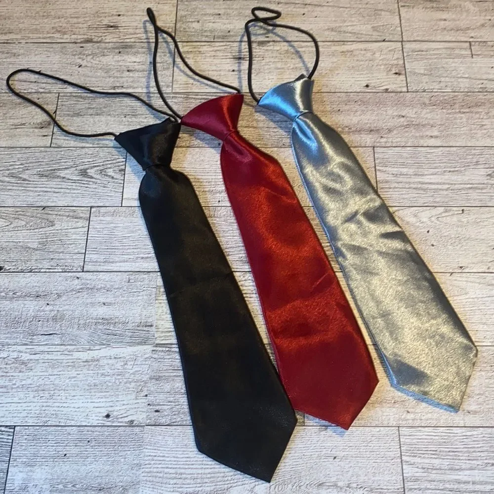 Youth, 3pk 12” Ties, Metallic Collection